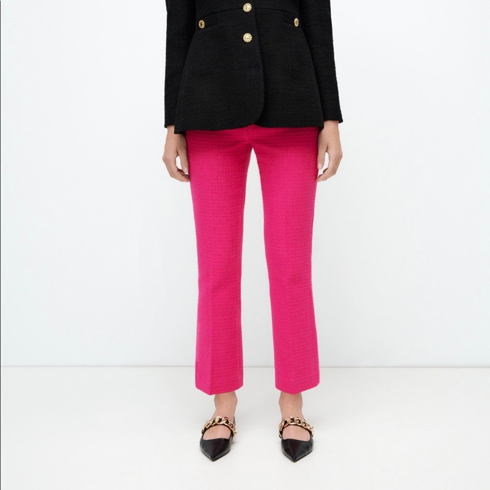 COPY - Zara Fuchsia Mini Flare Pant